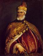 TIZIANO Vecellio Portrait of Doge Andrea Gritti ar France oil painting reproduction